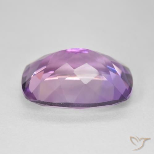 Amatista Violeta púrpura natural de 12.30 ct, Forma Cojín, VVS-VS