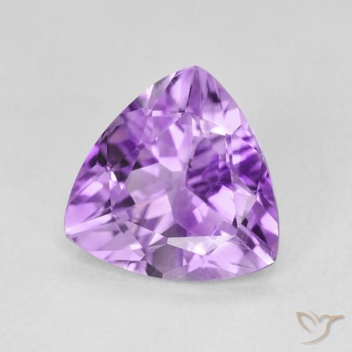 Amatista Violeta rosado natural de 2.71 ct, Trillón, VVS-VS