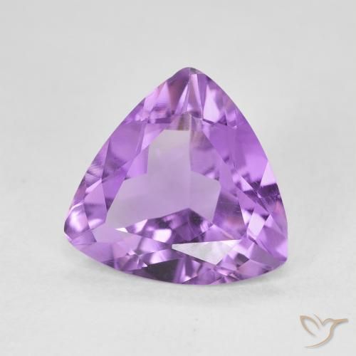 Amatista Violeta rosado natural de 2.41 ct, Trillón, VVS-VS