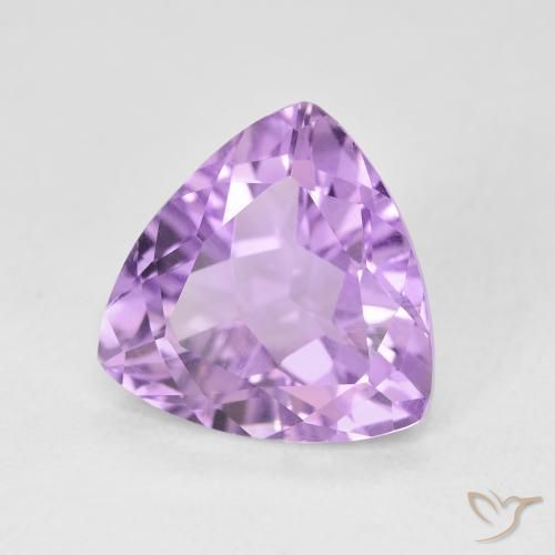 Amatista Violeta rosado natural de 2.85 ct, Trillón, VVS-VS