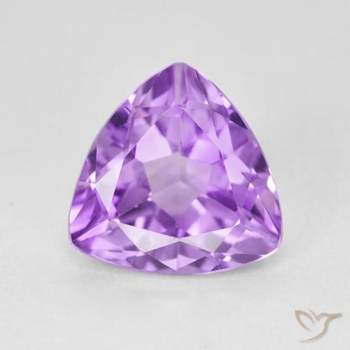 3.02ct Natural Violeta púrpura Amatista, Trillón, VVS-VS
