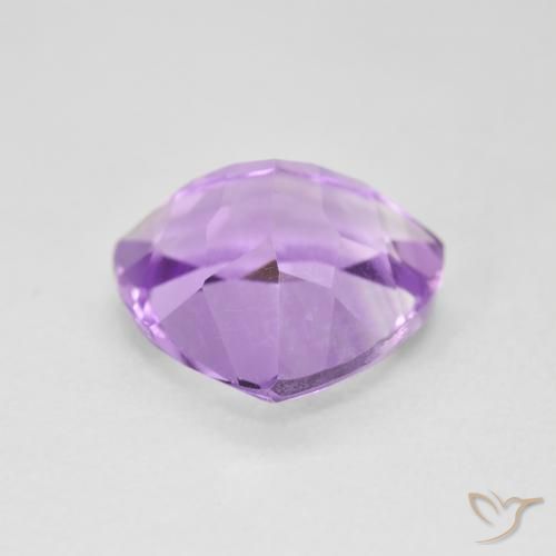 Amatista Violeta rosado natural de 2.90 ct, Trillón, VVS-VS