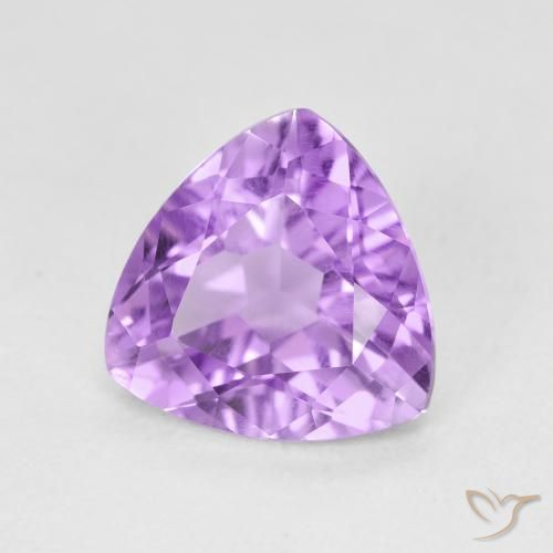 Amatista Violeta medio natural de 2.79 ct, Trillón, VVS-VS