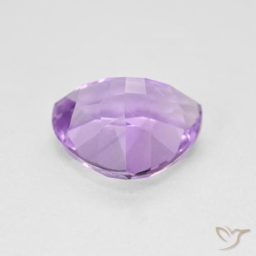 Amatista Violeta medio natural de 2.79 ct, Trillón, VVS-VS
