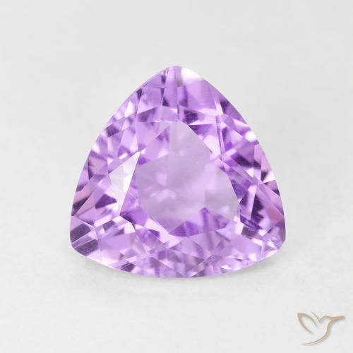 2.81ct Natural Violeta rosáceo claro Amatista, Trillón, VVS-VS