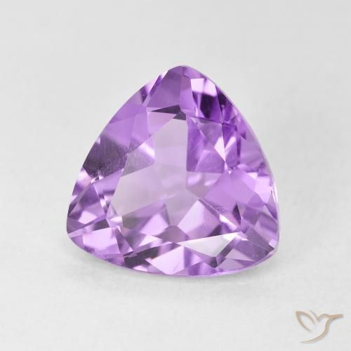 Amatista Violeta claro natural de 2.79 ct, Trillón, VVS-VS
