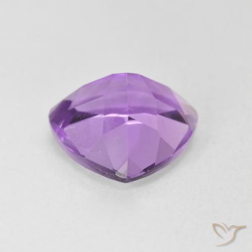 Amatista Violeta claro natural de 2.79 ct, Trillón, VVS-VS