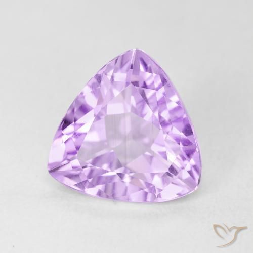 Amatista Violeta iris natural de 3.02 ct, Trillón, VVS-VS