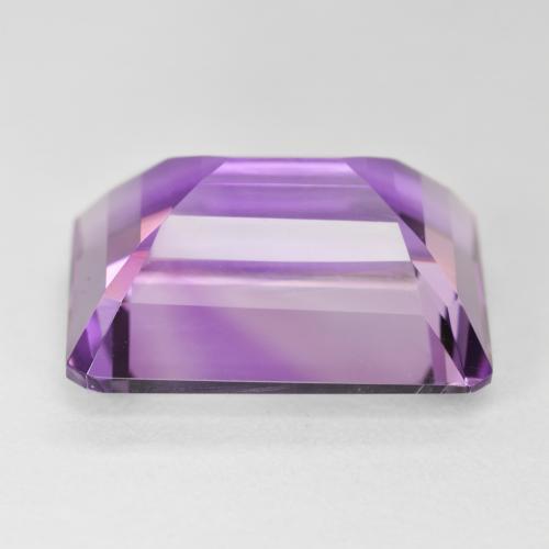 Amatista Violeta rosado natural de 22.11 ct, Corte Octágono / Esmeralda, VVS
