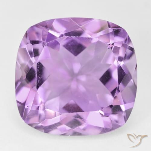 19.76ct Natural Violeta rosado medio Amatista, Forma Cojín, VVS