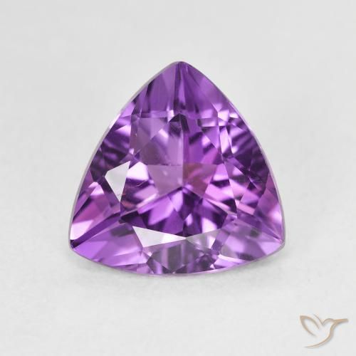 2.61ct Natural Violeta rosado Amatista, Trillón, VVS