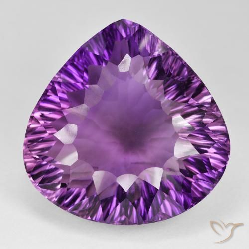 104.71ct Natural Violeta rosado vívido Amatista, En forma de pera, VVS