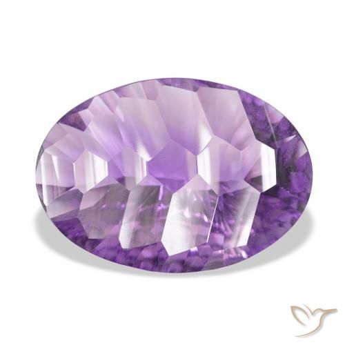 29.90ct Natural Violeta púrpura Amatista, Ovalada, VVS