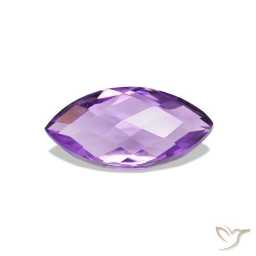 0.59ct Violeta medio Amatista, Marquesa, VVS