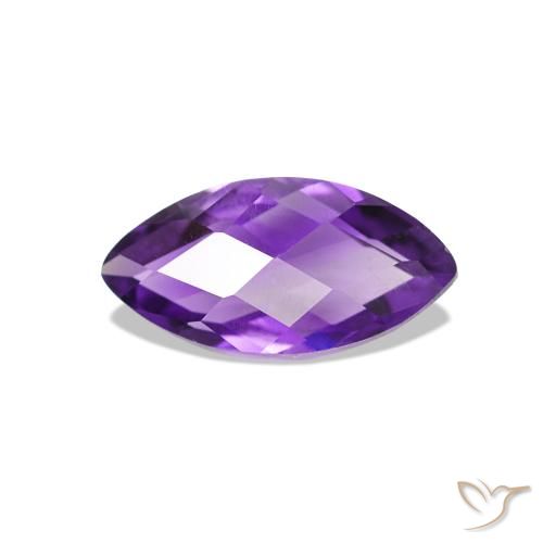 0.58ct Violeta vívido Amatista, Marquesa, VVS-VS