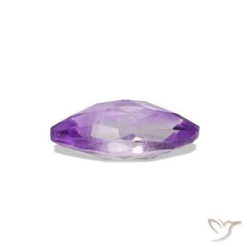 Amatista Violeta rosado natural de 0.57 ct, Marquesa, VS