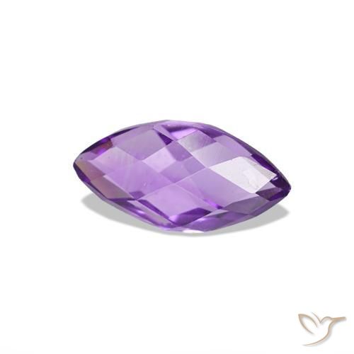 Amatista Violeta rosado natural de 0.56 ct, Marquesa, VS