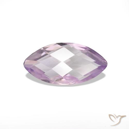 0.58ct Violeta claro Amatista, Marquesa, VVS
