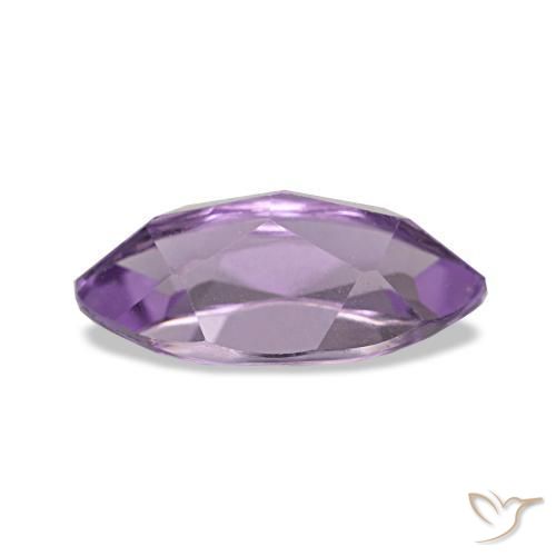 Amatista Violeta medio natural de 1.08 ct, Marquesa, VS