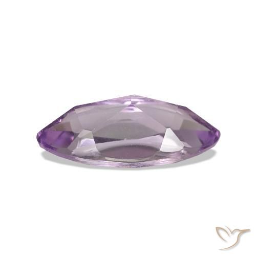 Amatista Violeta púrpura natural de 0.96 ct, Marquesa, VVS-VS