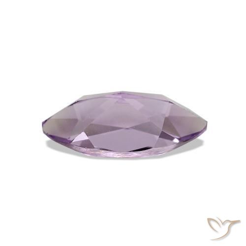 Amatista violeta natural de 0,93 ct, marquesa, VVS