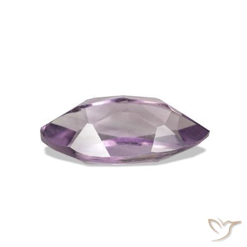 Amatista Violeta medio natural de 1.10 ct, Marquesa, VVS-VS