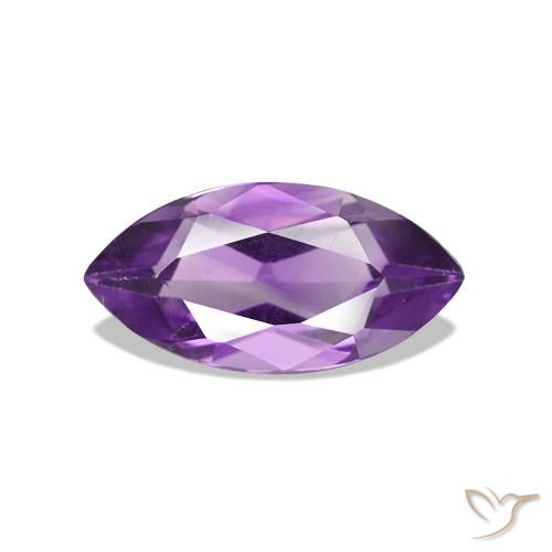 0.96ct Rosado-violeta medio Amatista, Marquesa, VVS-VS