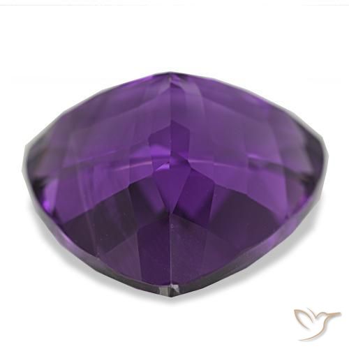 Amatista Violeta intenso natural de 43.30 ct, Trillón, VVS-VS