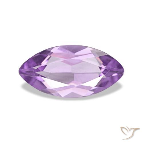 0.96ct Violeta rosado Amatista, Marquesa, VVS-VS