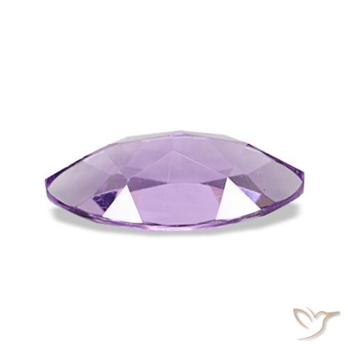 Amatista Violeta rosado natural de 0.96 ct, Marquesa, VVS-VS