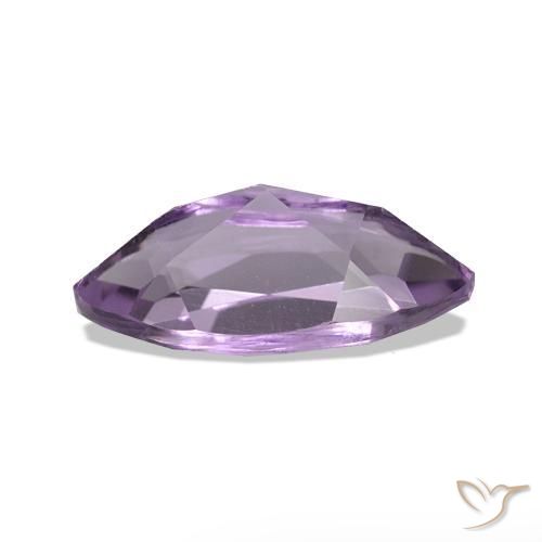 Amatista Medium Light Purplish-Violet natural de 1.06 ct, Marquesa, VS