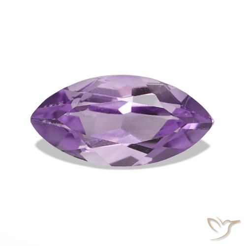 1.18ct Rosado-violeta medio Amatista, Marquesa, VS