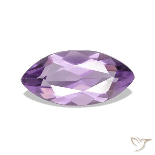 1.05ct Violeta medio claro Amatista, Marquesa, VS
