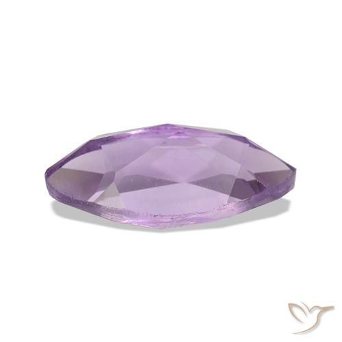 Amatista Violeta medio claro natural de 1.05 ct, Marquesa, VS