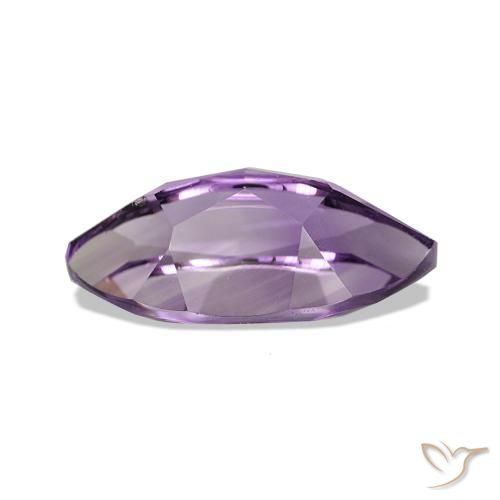 Amatista Rosado-violeta medio natural de 1.07 ct, Marquesa, VS