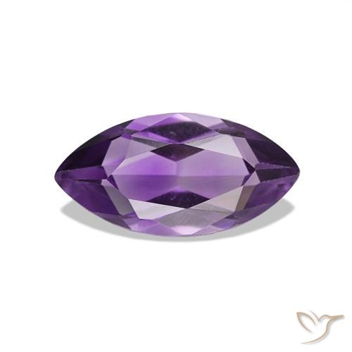 0.97ct Violeta medio Amatista, Marquesa, VS