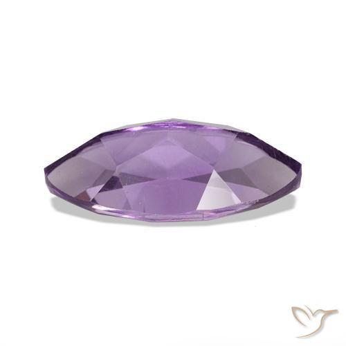 Amatista Violeta medio natural de 1.07 ct, Marquesa, VS