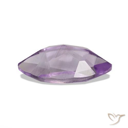 Amatista Violeta medio claro natural de 1.13 ct, Marquesa, VS