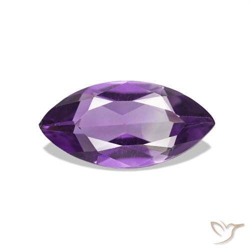 0.93ct Violeta medio Amatista, Marquesa, VS