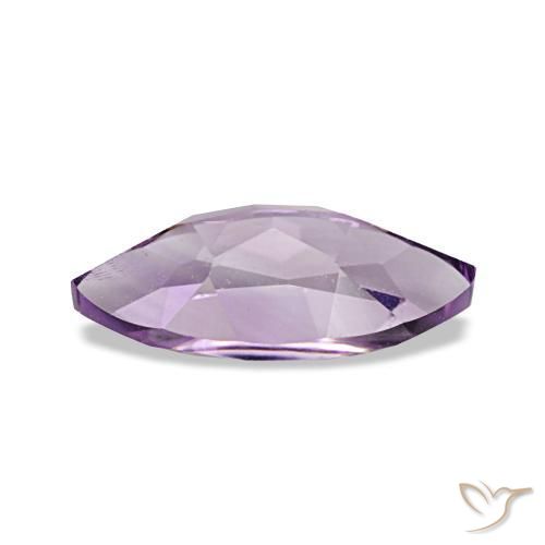 Amatista violeta natural de 0,98 ct, marquesa, VVS