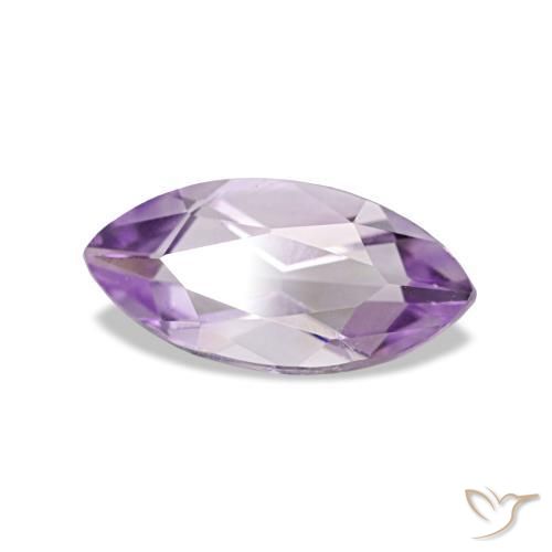 Amatista Violeta iris natural de 0.86 ct, Marquesa, VVS
