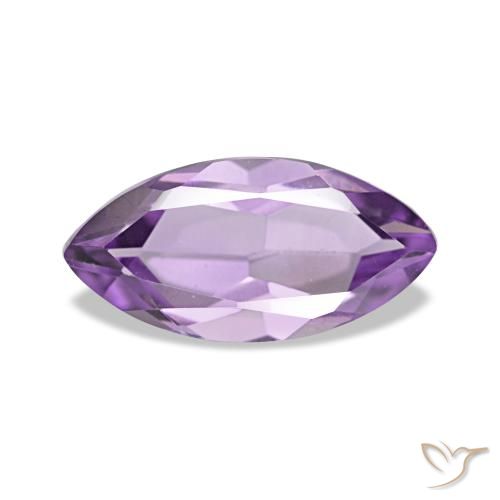 1.02ct Violeta medio claro Amatista, Marquesa, VVS