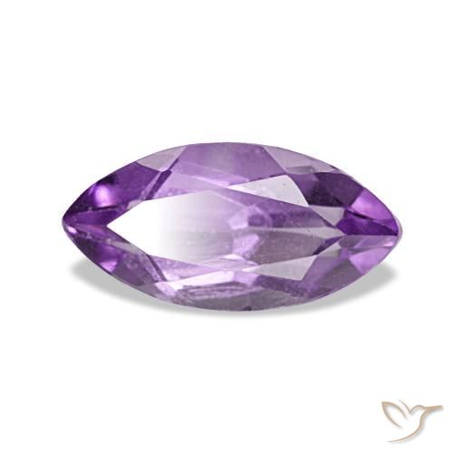 Amatista Violeta púrpura natural de 1.14 ct, Marquesa, VS