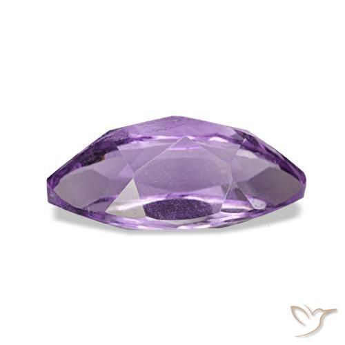 Amatista Violeta púrpura natural de 1.14 ct, Marquesa, VS