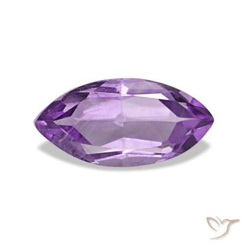 1.16ct Medium Light Purplish-Violet Amatista, Marquesa, VS