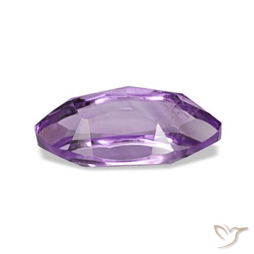 Amatista Medium Light Purplish-Violet natural de 1.16 ct, Marquesa, VS