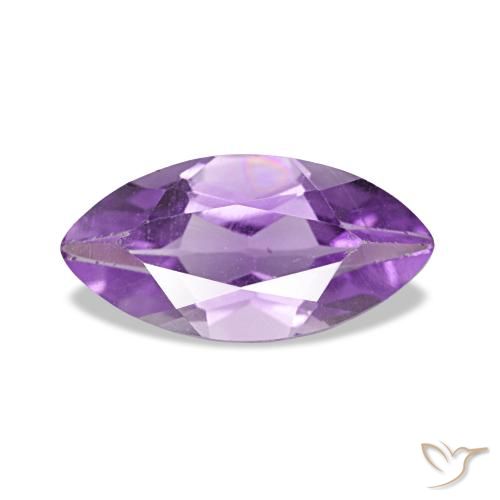 1.00ct Violeta púrpura Amatista, Marquesa, VS