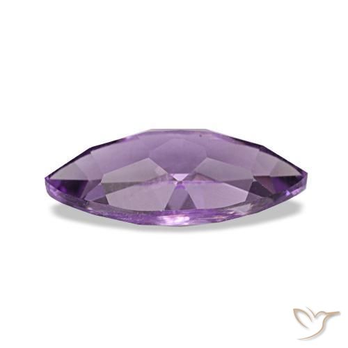 Amatista Violeta púrpura natural de 1.00 ct, Marquesa, VS
