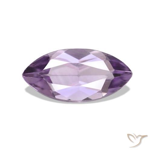 1.00ct Violeta medio Amatista, Marquesa, VVS