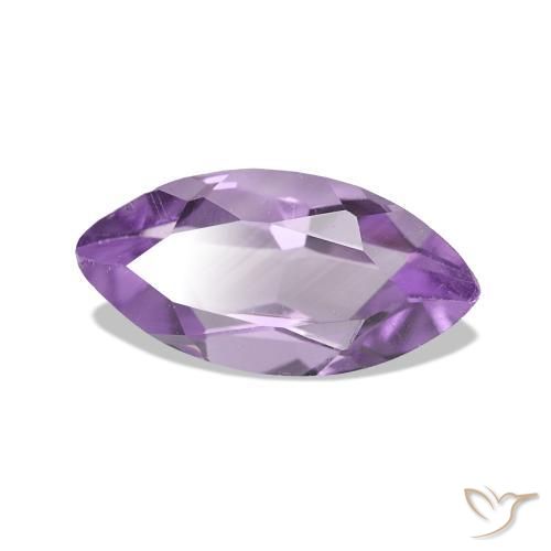 Amatista Violeta iris intenso natural de 1.03 ct, Marquesa, VS-SI